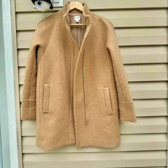 J Crew Stadium Cloth Cocoon Coat